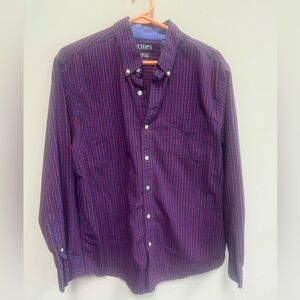 Chaps button down shirt size large